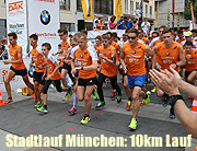 10 km Lauf beim 36. Sport Scheck Stadtlauf München